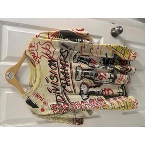 Vintage Pittsburgh Penguins 3 Time Division Champs Graphic T-Shirt XL